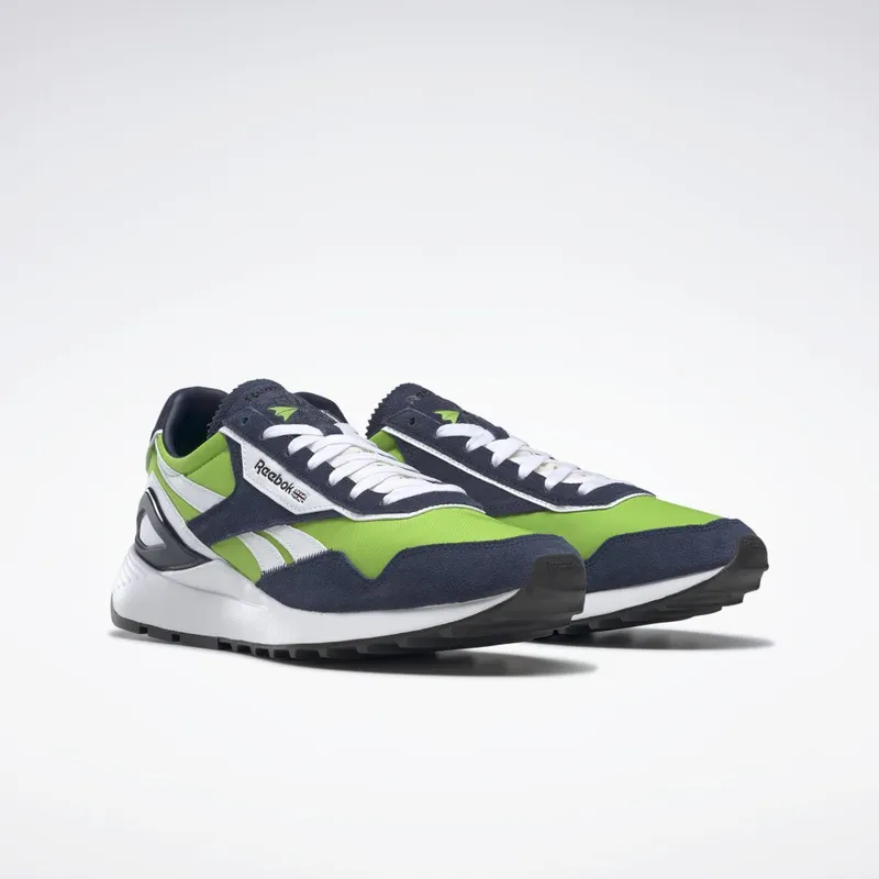 Reebok Classic Leather Legacy AZ Schoenen Semi Solar Green / Vector Navy / Cloud White