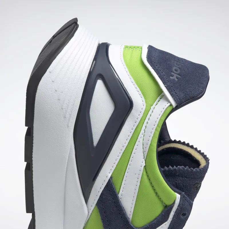 Reebok Classic Leather Legacy AZ Schoenen Semi Solar Green / Vector Navy / Cloud White