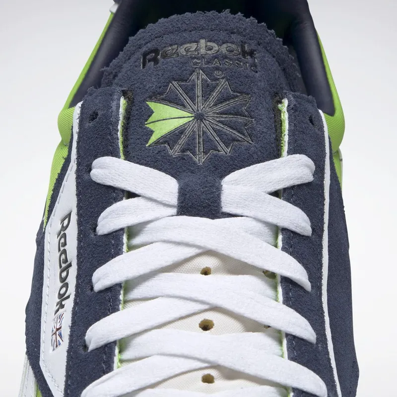 Reebok Classic Leather Legacy AZ Schoenen Semi Solar Green / Vector Navy / Cloud White