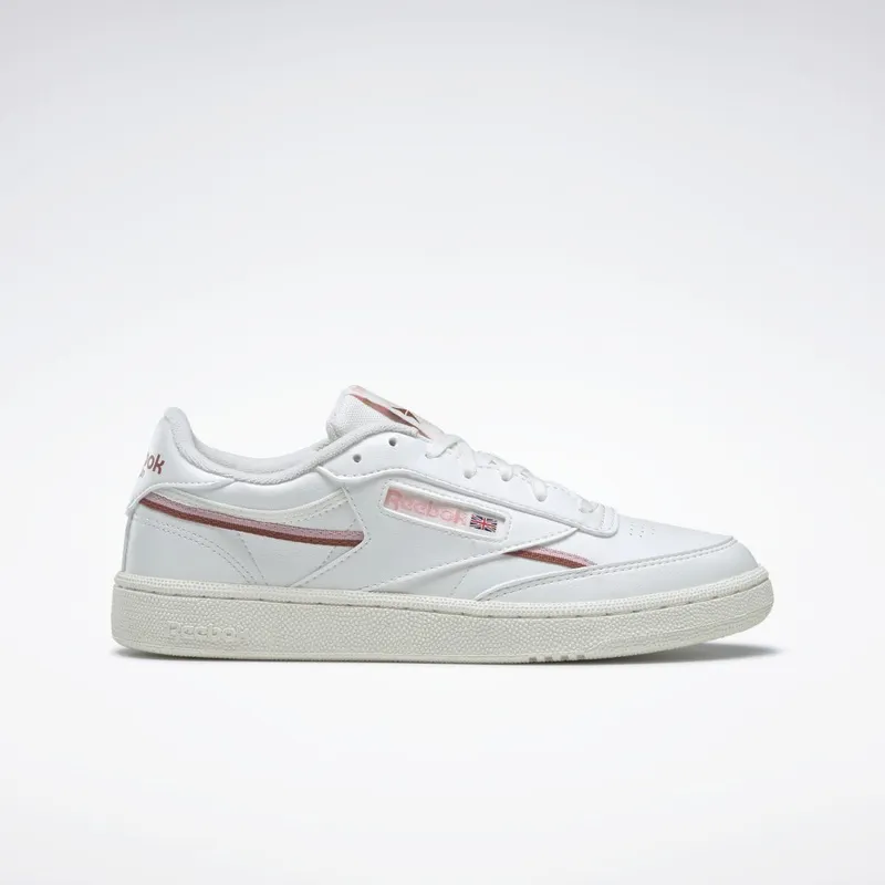 Reebok Club C 85 Vegan Schoenen Chalk / Pink Glow / Baked Earth