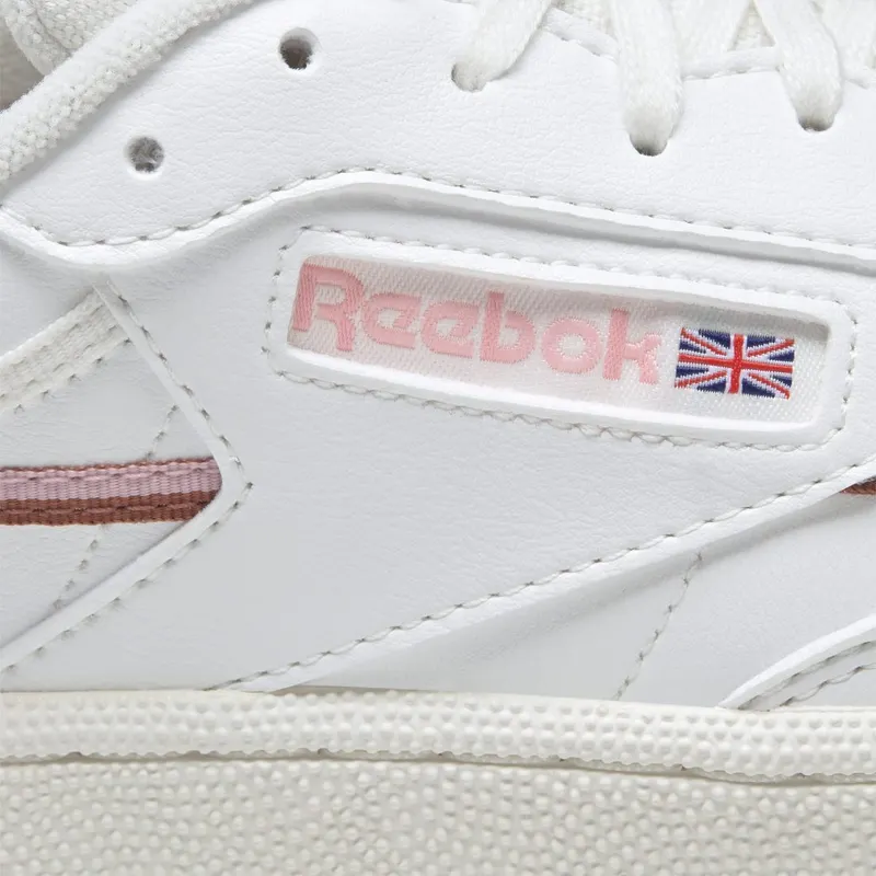 Reebok Club C 85 Vegan Schoenen Chalk / Pink Glow / Baked Earth