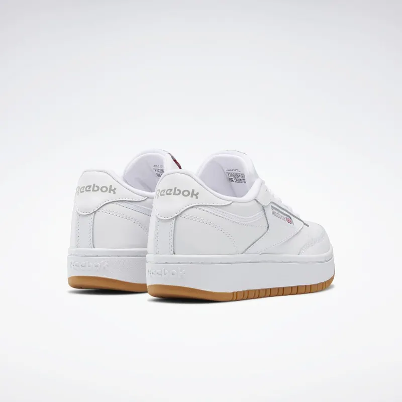 Reebok Club C Double Schoenen White / White / White