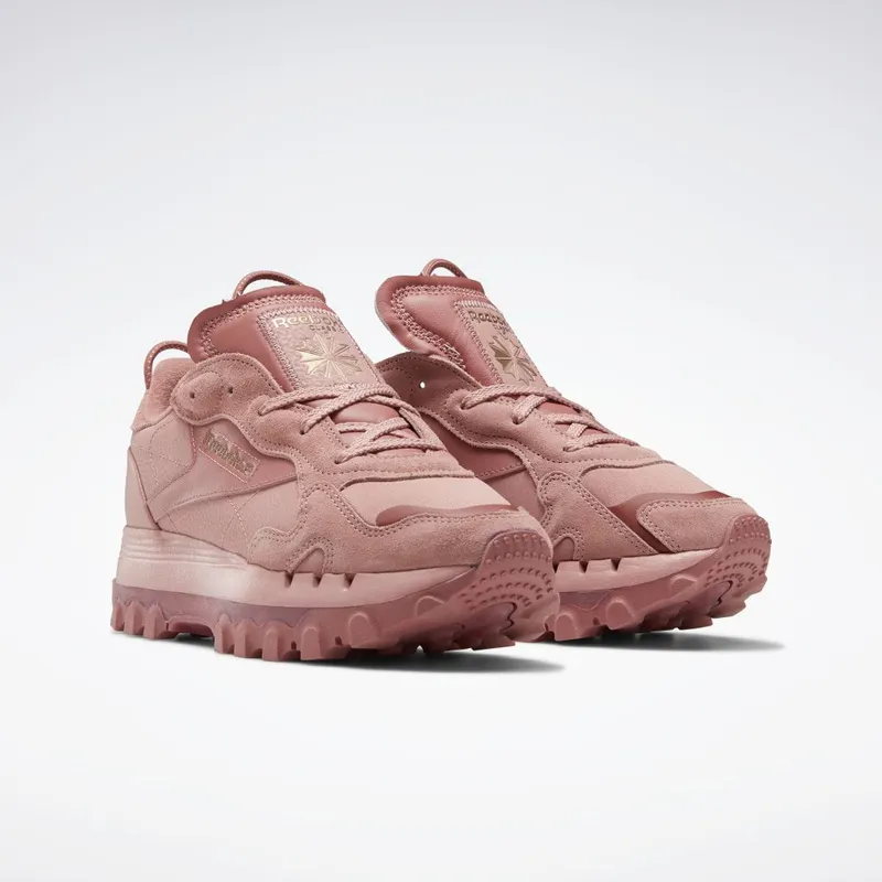 Reebok Cardi B Classic Leather Schoenen Sandy Rose / Baked Clay / Golden Bronze