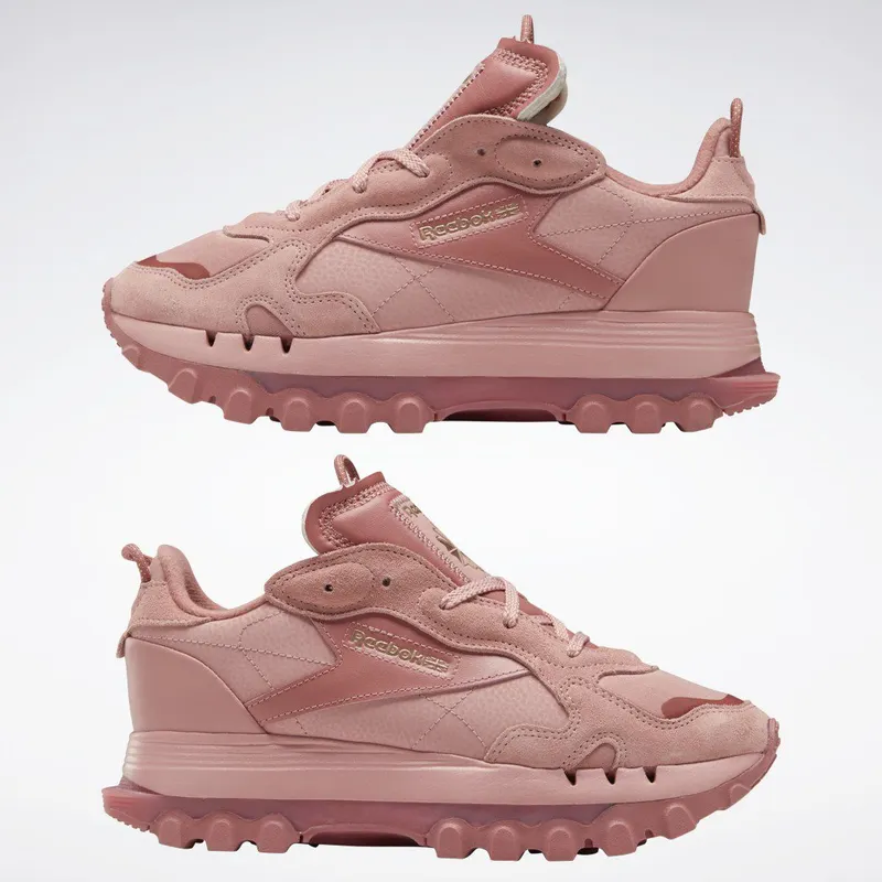 Reebok Cardi B Classic Leather Schoenen Sandy Rose / Baked Clay / Golden Bronze