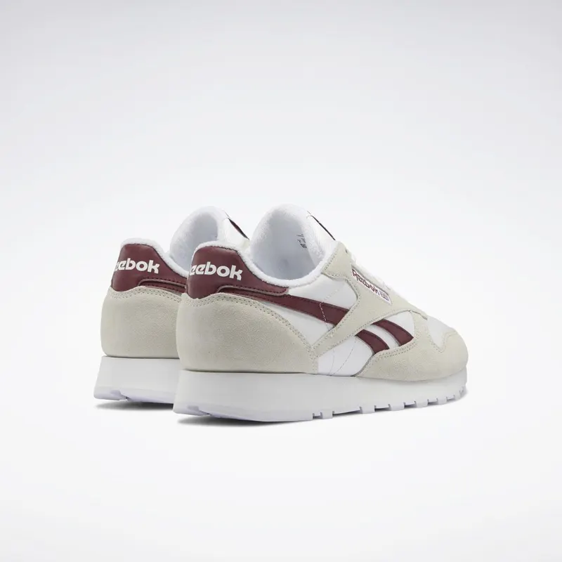 Reebok Classic Leather Schoenen Classic Burgundy / Classic Burgundy / Cloud White