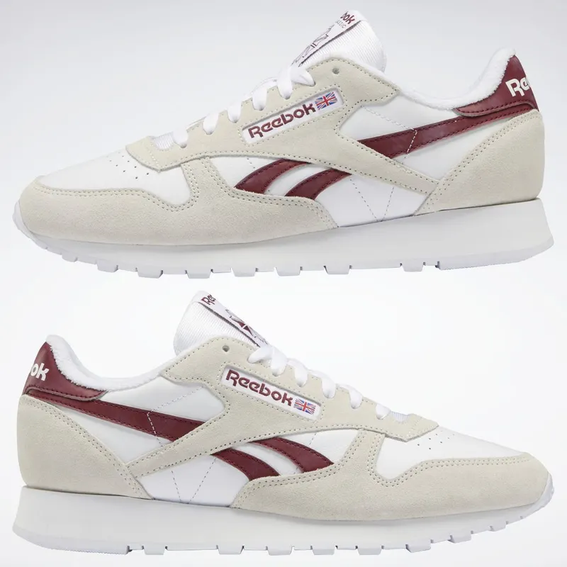 Reebok Classic Leather Schoenen Classic Burgundy / Classic Burgundy / Cloud White