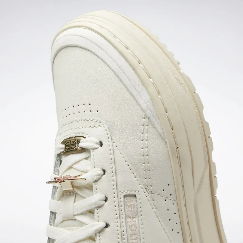 Reebok Club C Double Geo Schoenen Chalk / Alabaster / Soft Ecru
