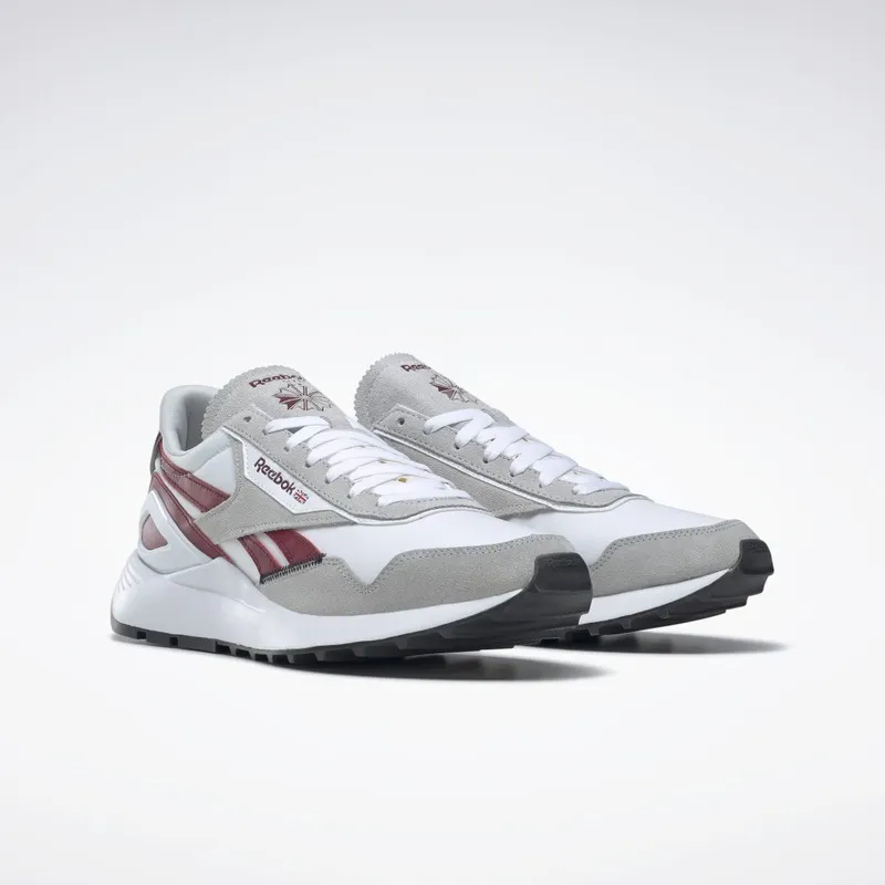 Reebok Classic Leather Legacy AZ Schoenen Cloud White / Pure Grey 2 / Classic Burgundy