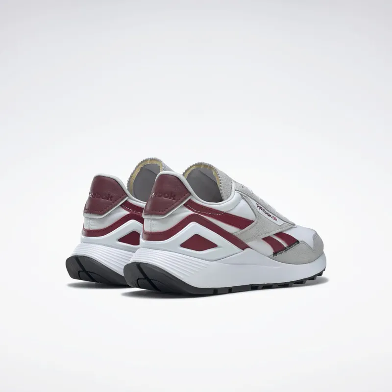 Reebok Classic Leather Legacy AZ Schoenen Cloud White / Pure Grey 2 / Classic Burgundy