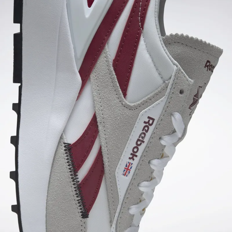 Reebok Classic Leather Legacy AZ Schoenen Cloud White / Pure Grey 2 / Classic Burgundy