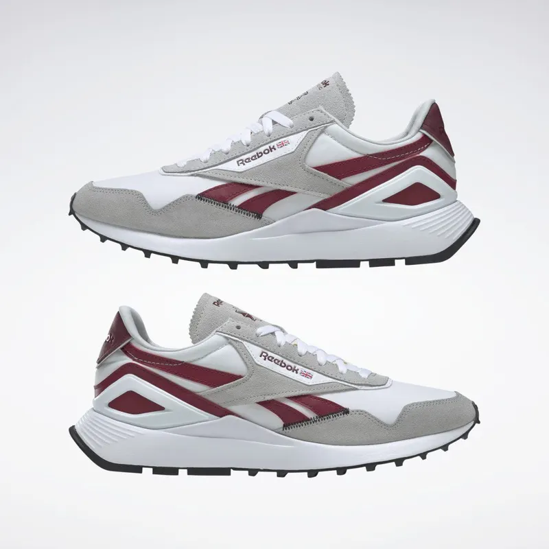 Reebok Classic Leather Legacy AZ Schoenen Cloud White / Pure Grey 2 / Classic Burgundy