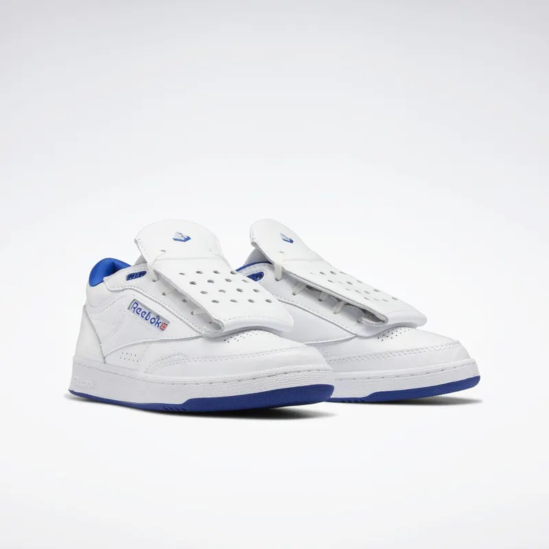 Reebok Club C Mid II MR Schoenen Cloud White / Cobalt / Chalk