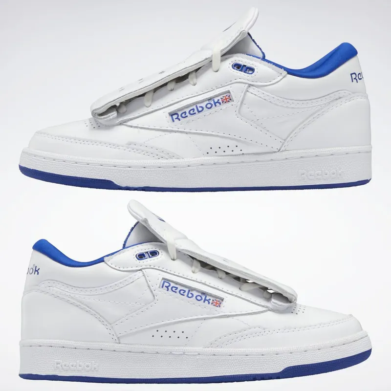 Reebok Club C Mid II MR Schoenen Cloud White / Cobalt / Chalk