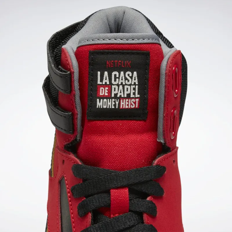 Reebok La Casa De Papel F/S Hi Schoenen Vector Red / Core Black / Utility Beige