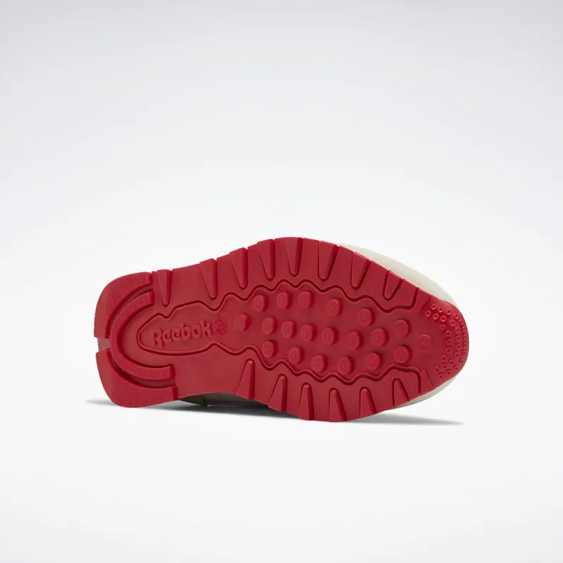 Reebok La Casa De Papel Classic Leather Schoenen Moon White / Pebble / Vector Red