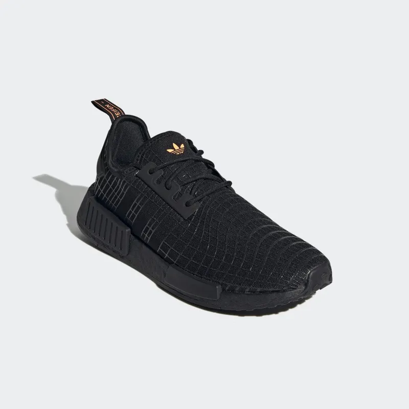 adidas NMD_R1 Core Black / Core Black / Beam Orange (GX9529)