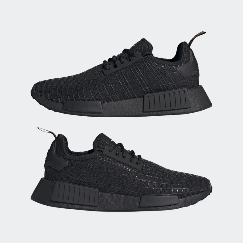 adidas NMD_R1 Core Black / Core Black / Beam Orange (GX9529)