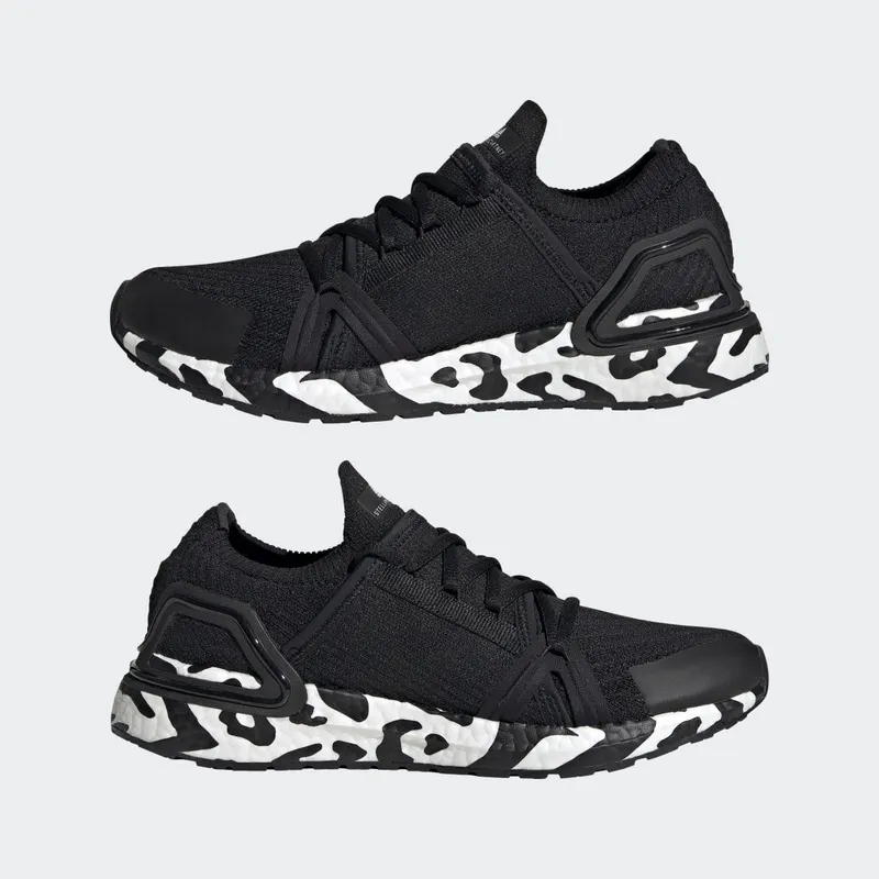 adidas adidas by Stella McCartney Ultraboost 20 Core Black / Core Black / Green (GX9855)