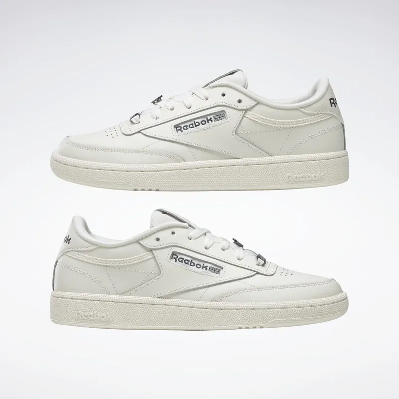Reebok Club C 85 Schoenen Chalk / Chalk / Noble Grey Met