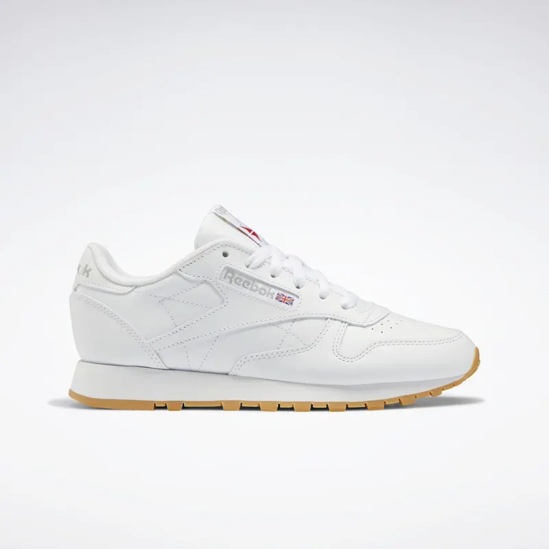 Reebok Classic Leather Schoenen Cloud White / Pure Grey 3 / Reebok Rubber Gum-03