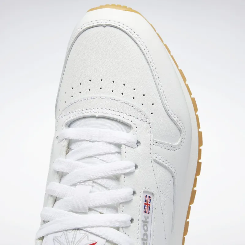 Reebok Classic Leather Schoenen Cloud White / Pure Grey 3 / Reebok Rubber Gum-03