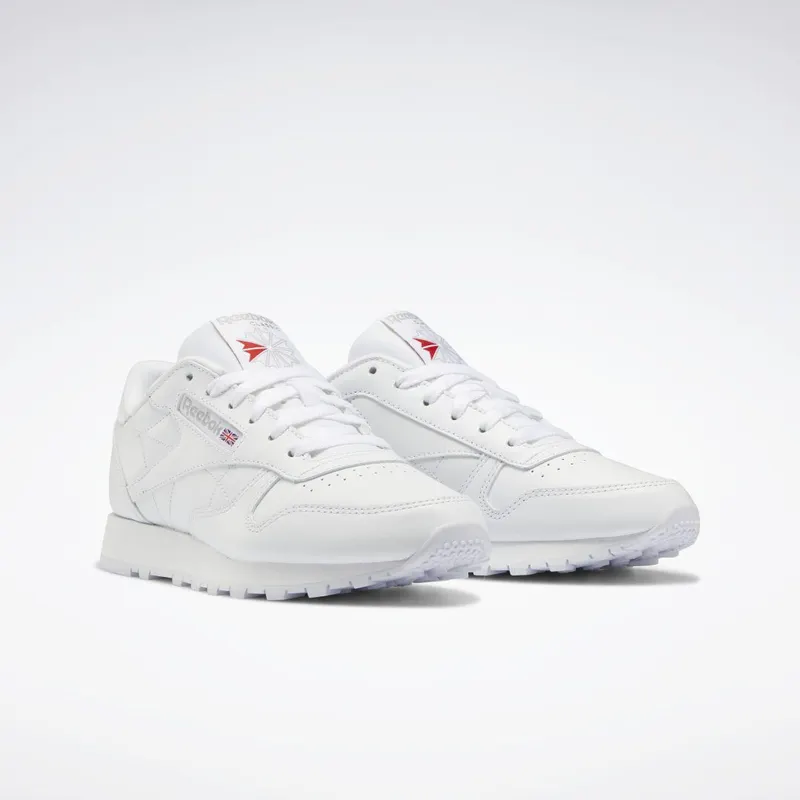 Reebok Classic Leather Schoenen Cloud White / Cloud White / Pure Grey 3