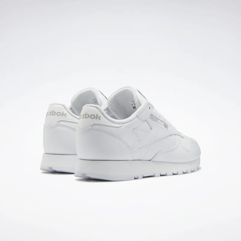 Reebok Classic Leather Schoenen Cloud White / Cloud White / Pure Grey 3