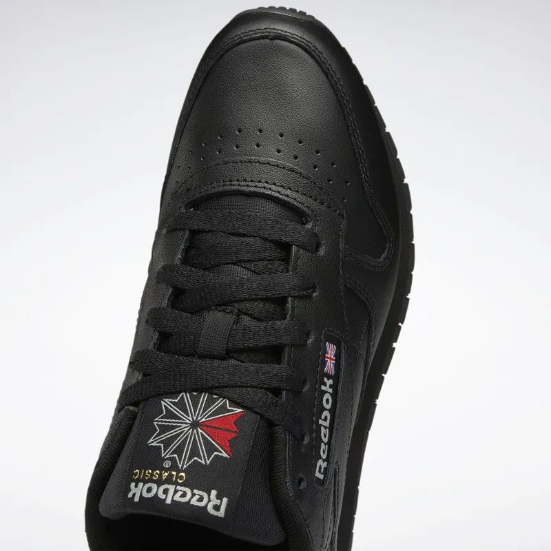 Reebok Classic Leather Schoenen Core Black / Core Black / Pure Grey 5