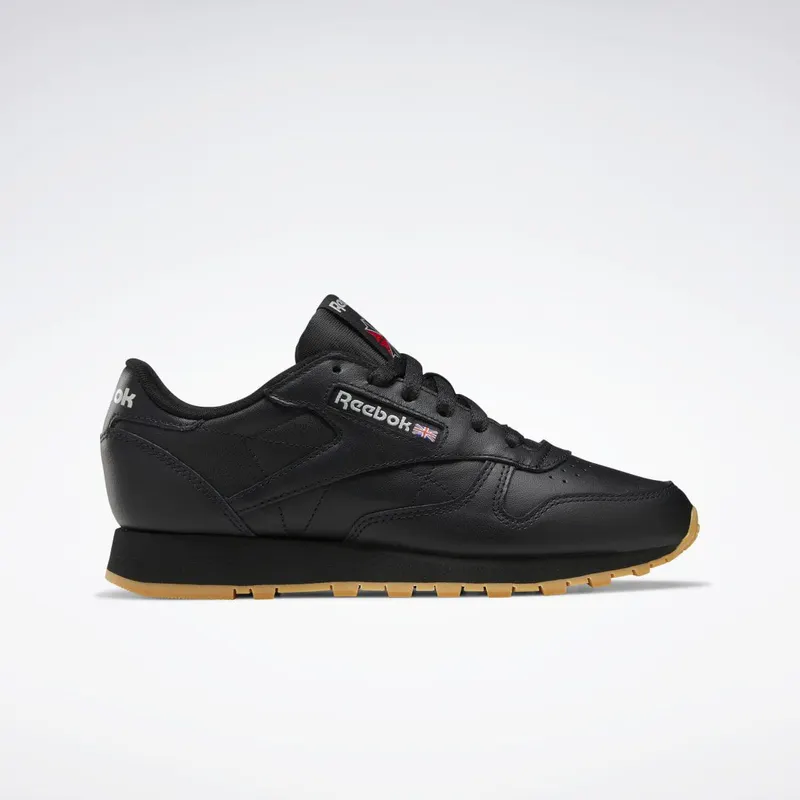 Reebok Classic Leather Schoenen Core Black / Pure Grey 5 / Reebok Rubber Gum-03