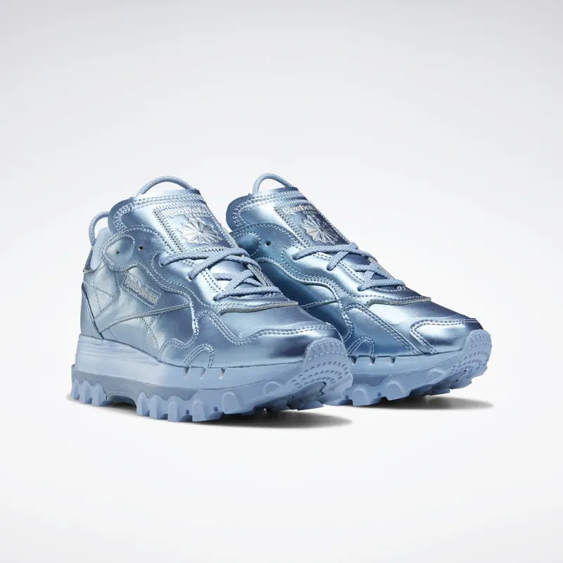 Reebok Cardi B Classic Leather Schoenen Fluid Blue / Fluid Blue / Silver Metallic