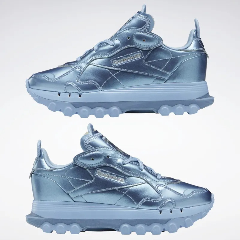 Reebok Cardi B Classic Leather Schoenen Fluid Blue / Fluid Blue / Silver Metallic