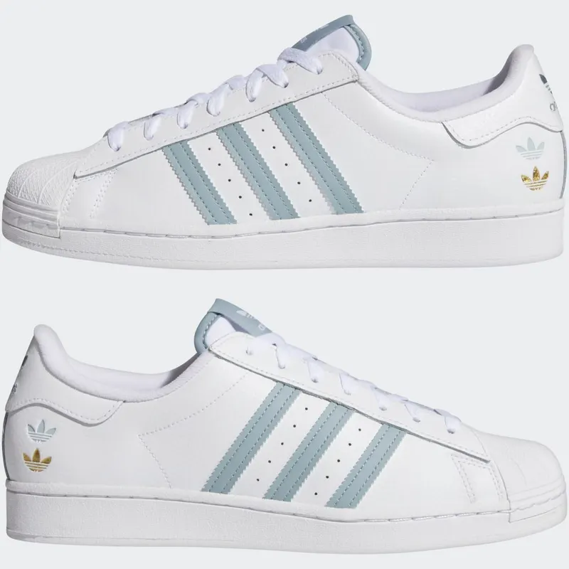 adidas Superstar Cloud White / Magic Grey / Gold Foil (GY0977)