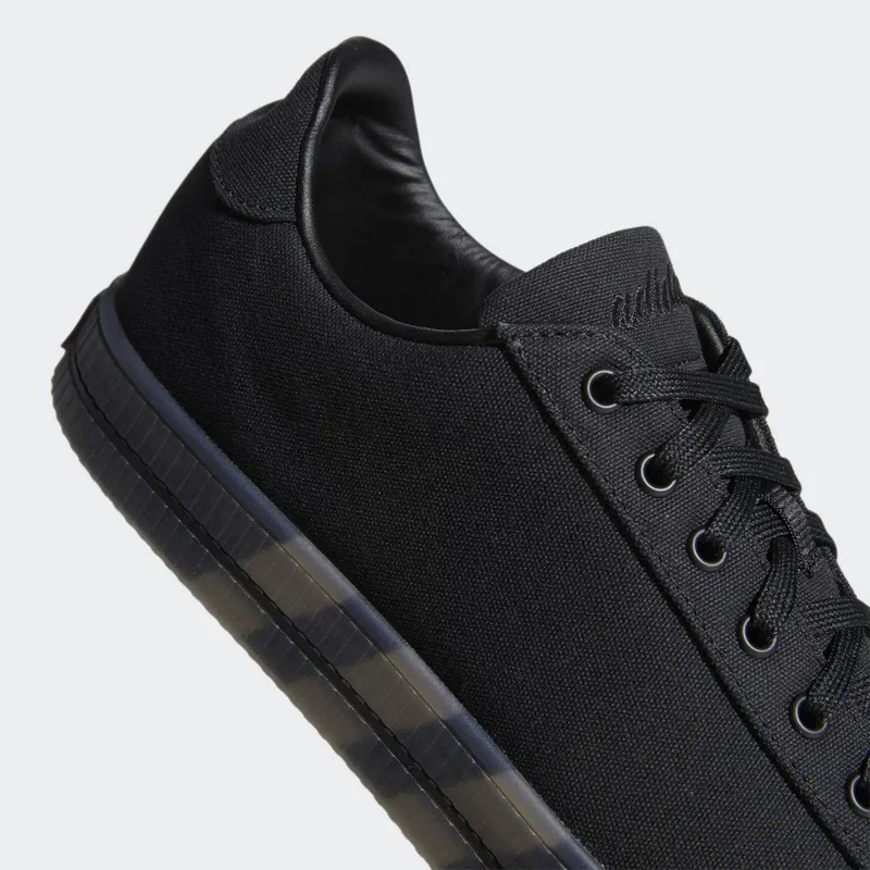 adidas Daily 3.0 CLN Lifestyle Skateboarding Translucent Sidewall Clean Canvas Upper Core Black / Core Black / Cloud White (GY1001)