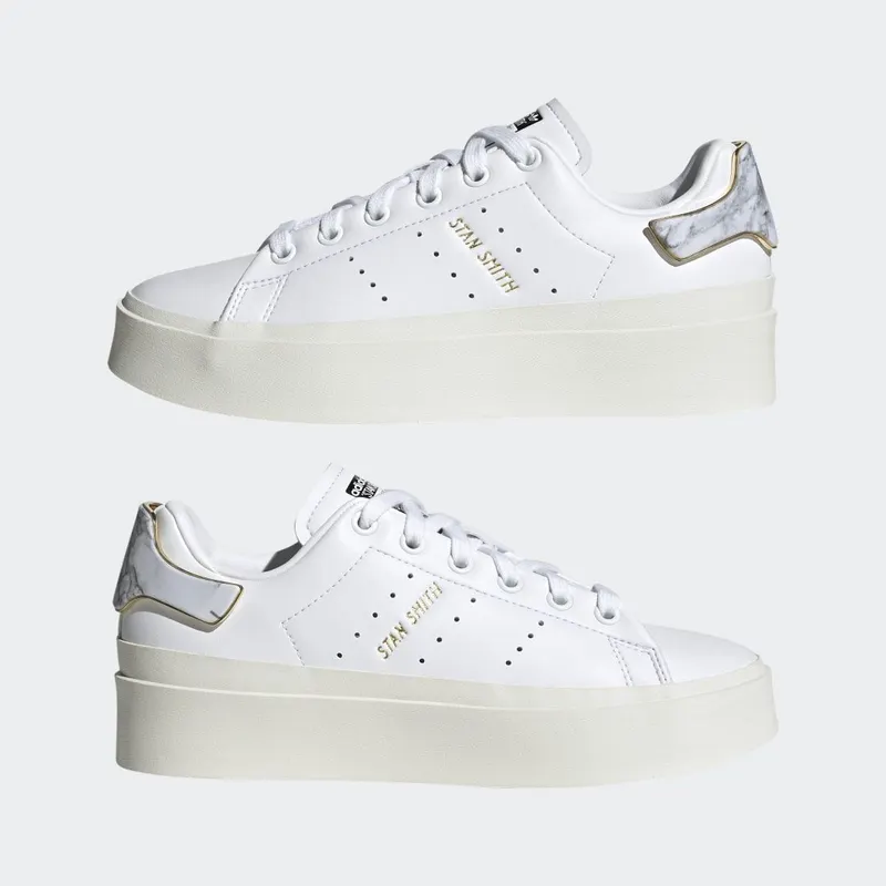 adidas Stan Smith Bonega Cloud White / Cloud White / Gold Metallic (GY1493)