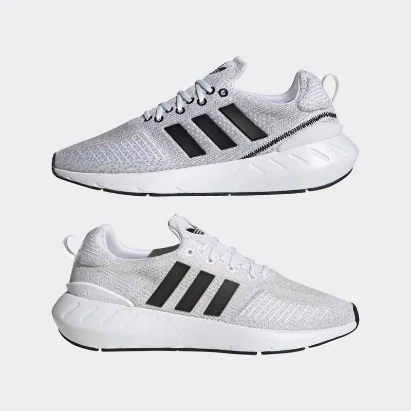 adidas Swift Run 22 Cloud White / Core Black / Grey One (GY3047)