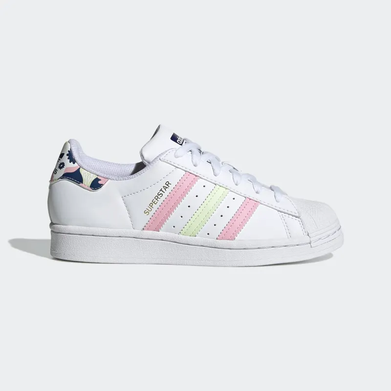 adidas Superstar Cloud White / Almost Lime / True Pink (GY3330)