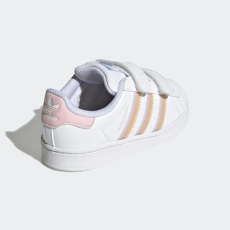 adidas Superstar Cloud White / Pulse Amber / Semi Mint Rush (GY3364)