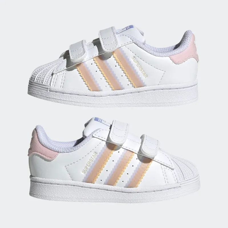 adidas Superstar Cloud White / Pulse Amber / Semi Mint Rush (GY3364)