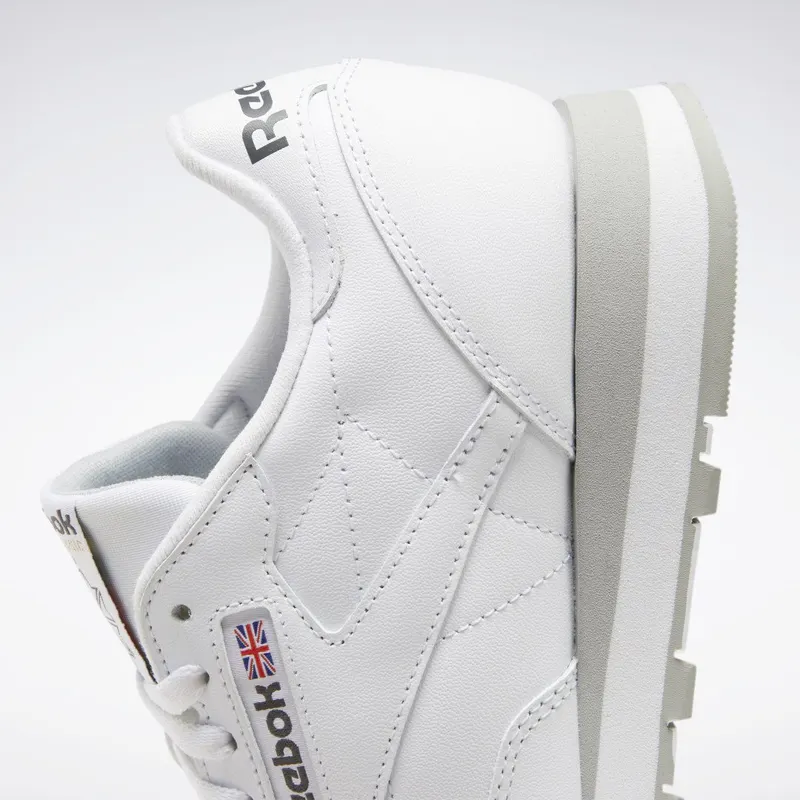 Reebok Classic Leather Schoenen Cloud White / Pure Grey 3 / Pure Grey 7