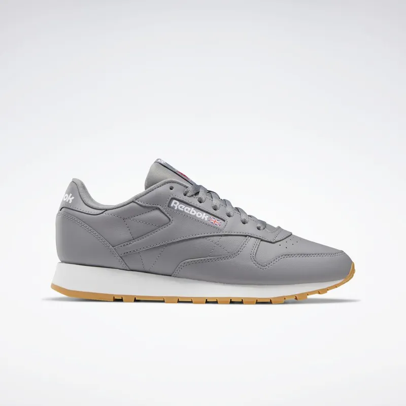 Reebok Classic Leather Schoenen Pure Grey 5 / Cloud White / Reebok Rubber Gum-03