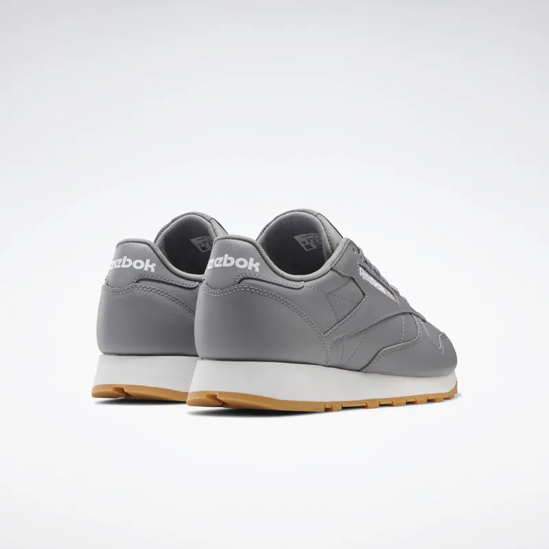 Reebok Classic Leather Schoenen Pure Grey 5 / Cloud White / Reebok Rubber Gum-03