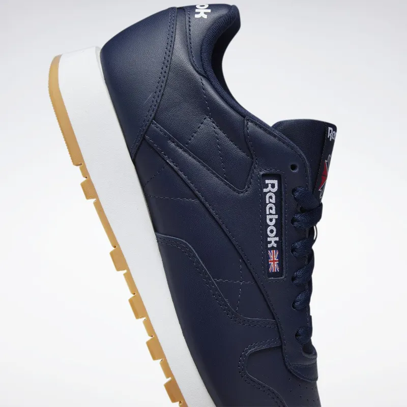 Reebok Classic Leather Schoenen Vector Navy / Cloud White / Reebok Rubber Gum-03