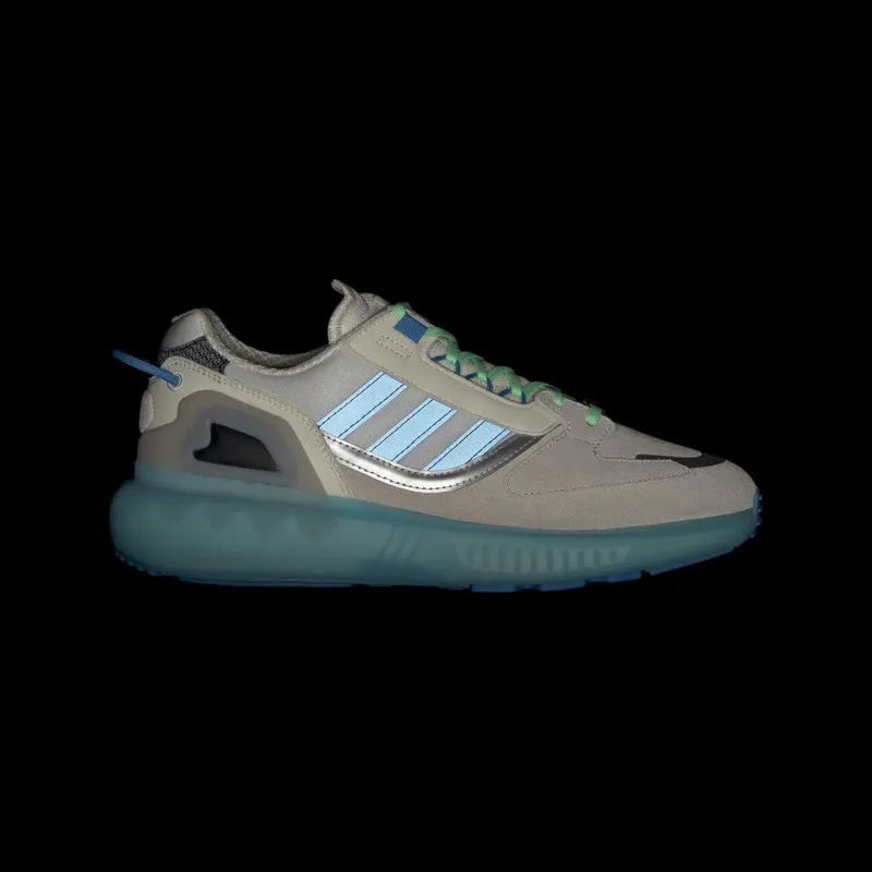 adidas ZX 5K BOOST Off White / Pulse Blue / Beam Green (GY4160)