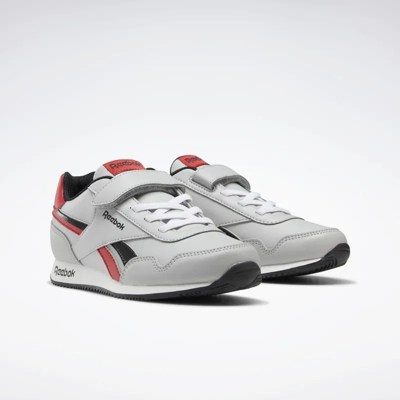 Reebok Royal Classic Jogger 3 Schoenen Pure Grey 2 / Core Black / Vector Red