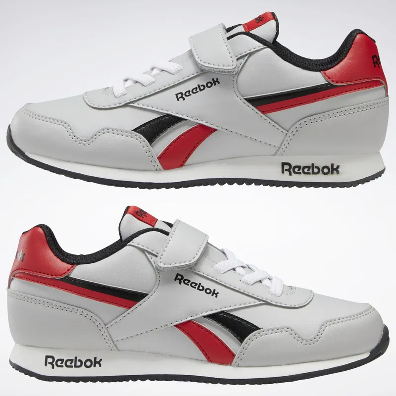 Reebok Royal Classic Jogger 3 Schoenen Pure Grey 2 / Core Black / Vector Red