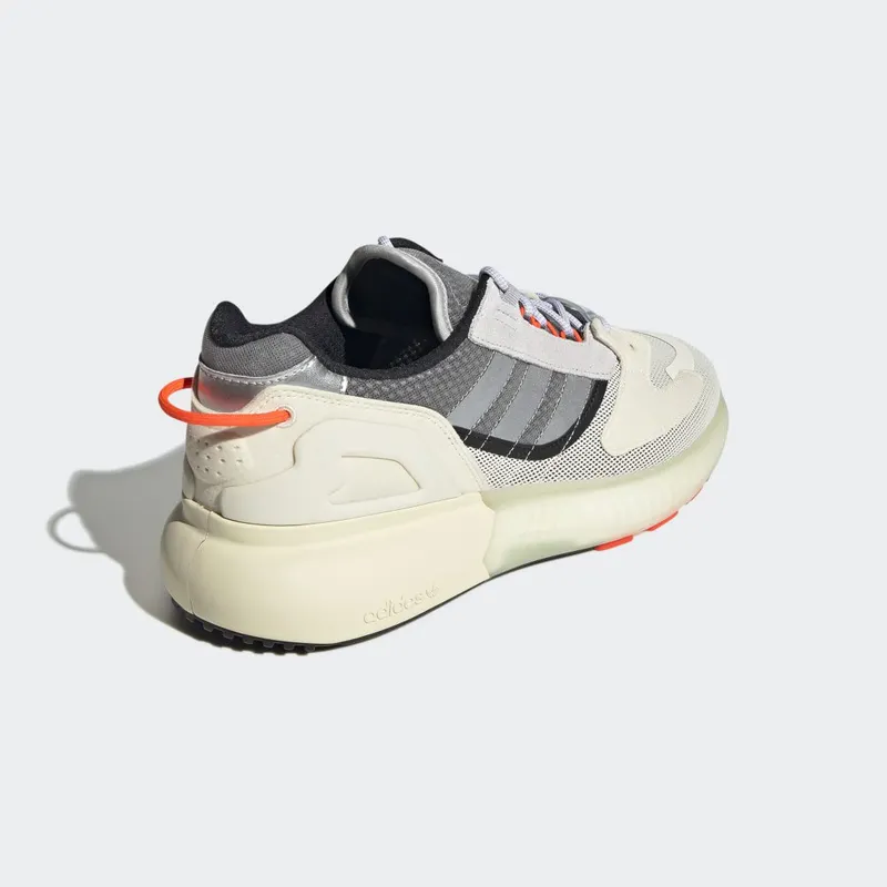 adidas ZX 5K Boost Lerna Silver Metallic / Cream White / Solar Red (GY5993)