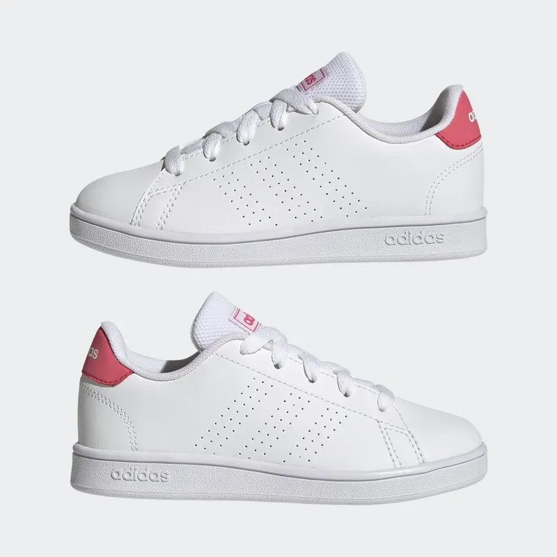 adidas Advantage Lifestyle Court Cloud White / Real Pink / Core Black (GY6996)