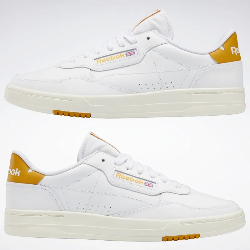 Reebok Court Peak Schoenen Cloud White / Chalk / Bright Ochre