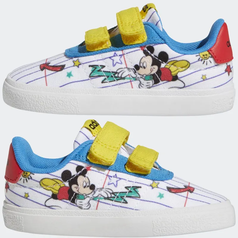 adidas adidas x Disney Mickey Mouse Vulc Raid3r Cloud White / Yellow / Bright Blue (GY8005)