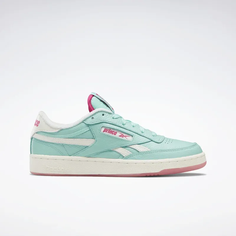 Reebok Prince Club C Revenge Schoenen Semi Pixel Mint / Chalk / Rose Rage